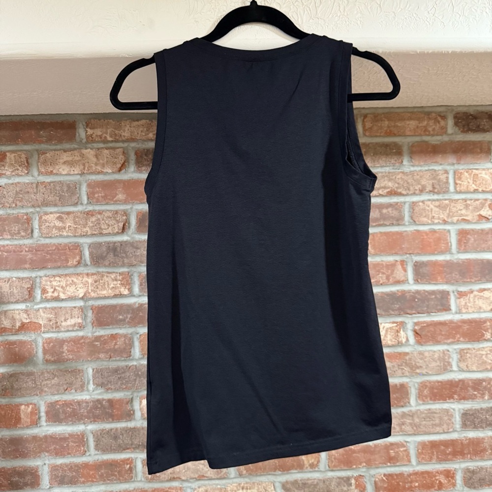 Banana Republic Black Scoopneck Tank Top - Picture 3 of 3